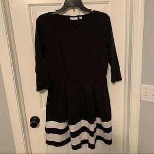 Black and white striped Old Navy dress